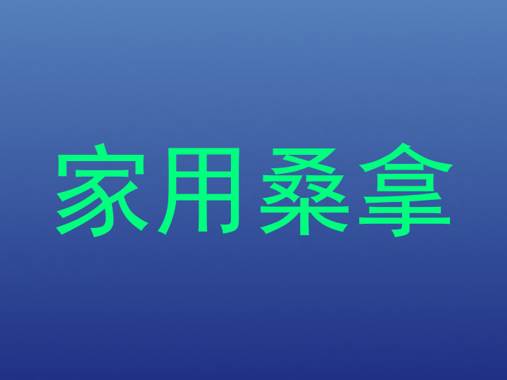 家用桑拿