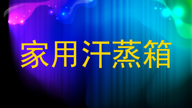 家用汗蒸箱