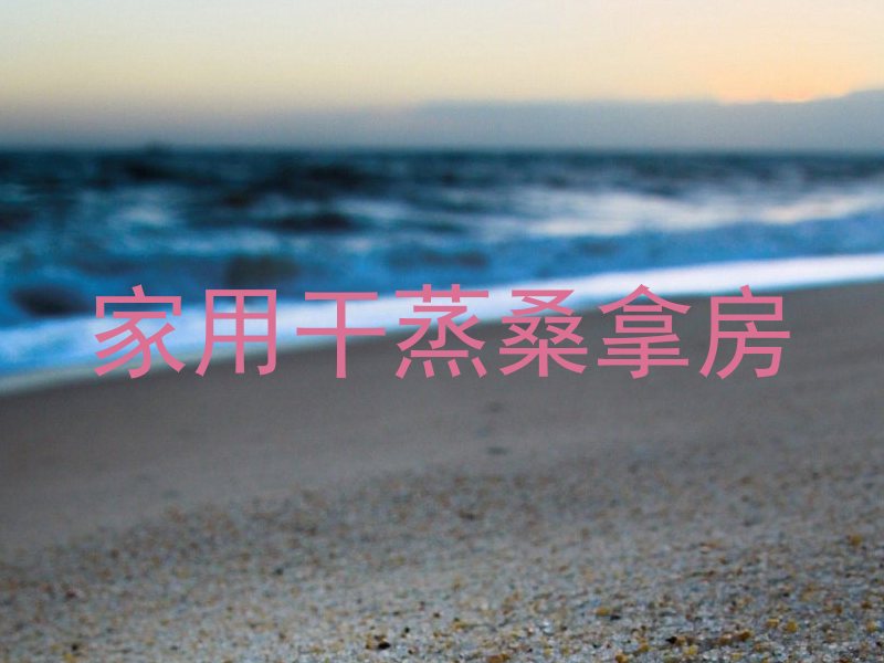 家用干蒸桑拿房