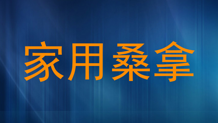 家用桑拿
