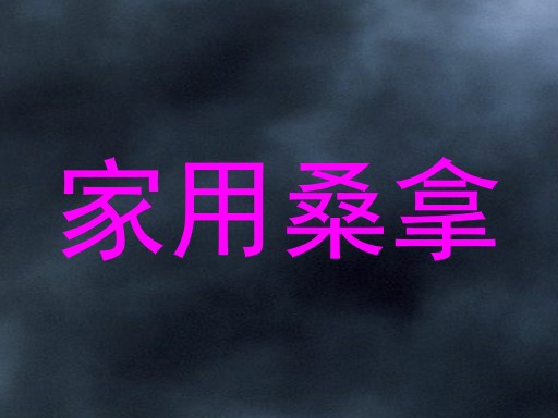 家用桑拿
