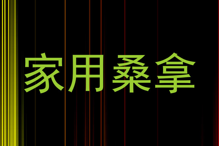 家用桑拿