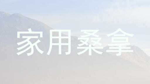 家用桑拿