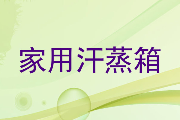 家用汗蒸箱