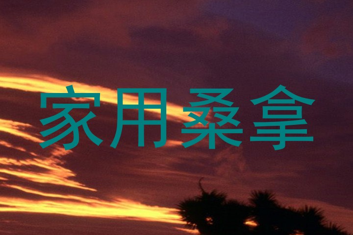 家用桑拿