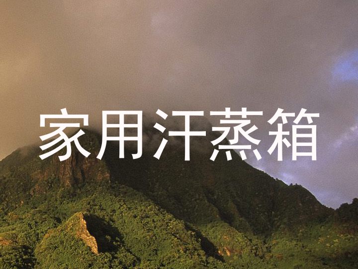 家用汗蒸箱