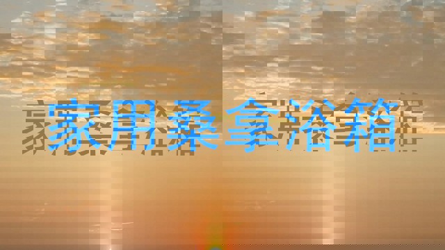 家用桑拿浴箱