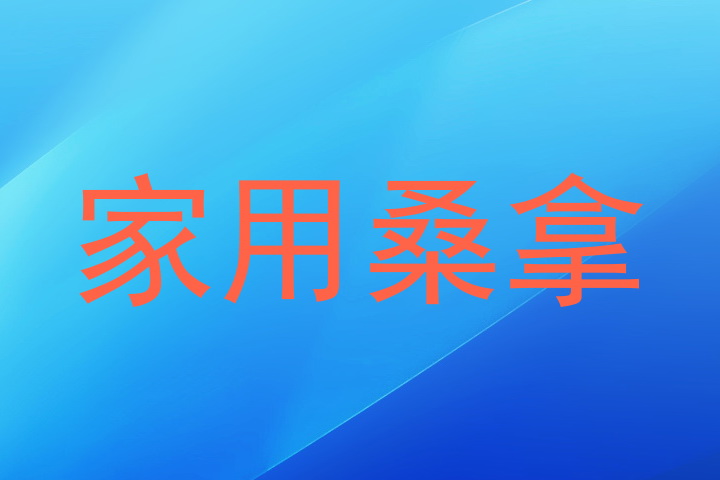 家用桑拿