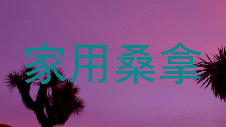 家用桑拿