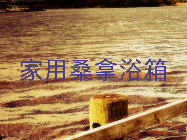 家用桑拿浴箱