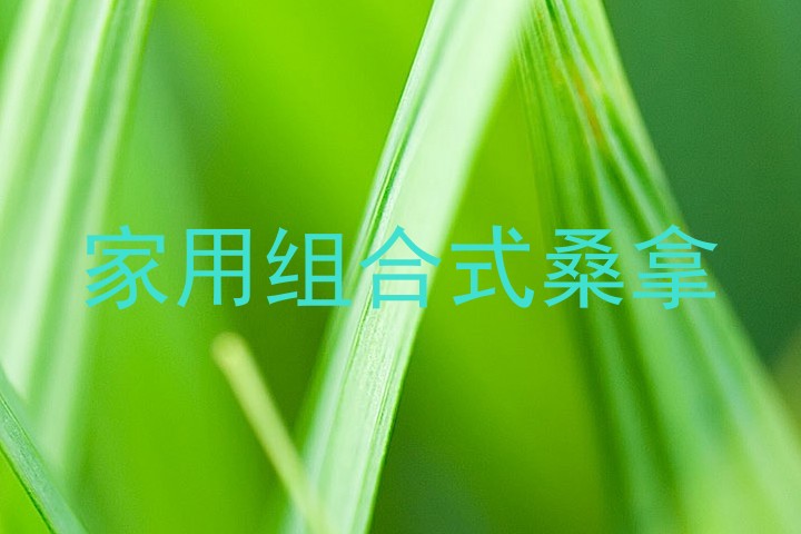 家用组合式桑拿