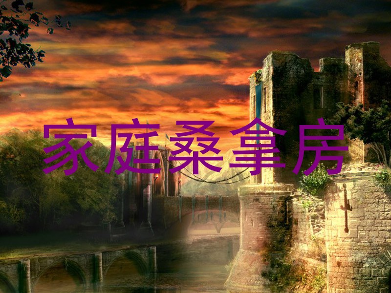 家庭桑拿房