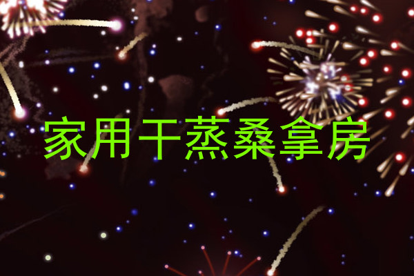 家用干蒸桑拿房
