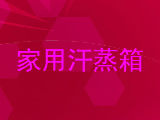 家用汗蒸箱