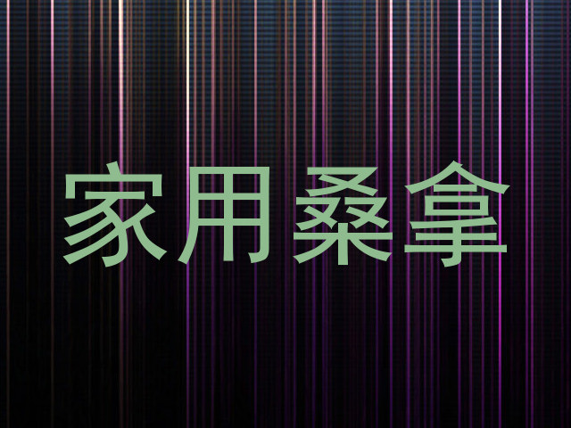 家用桑拿