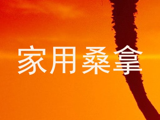 家用桑拿