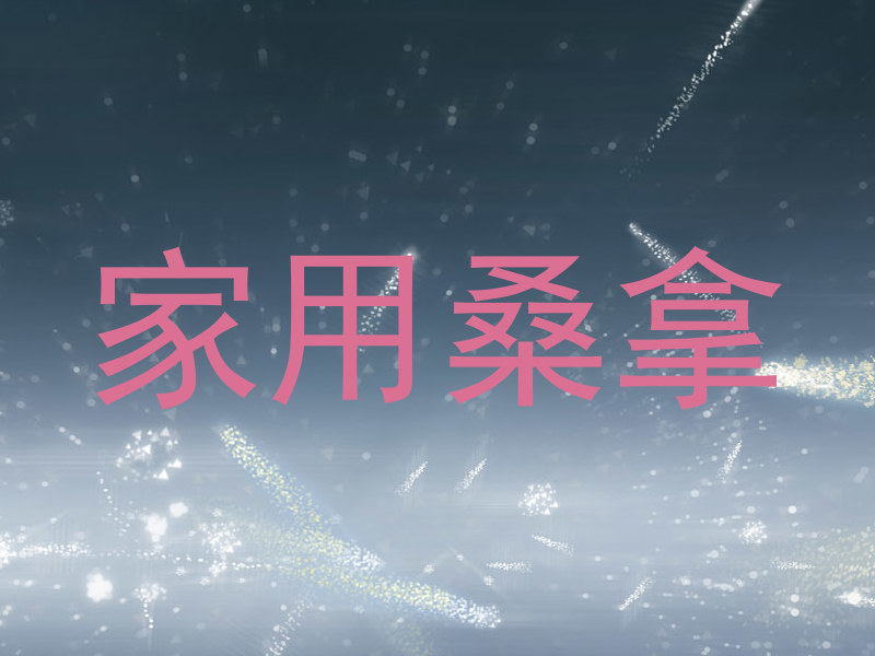 家用桑拿