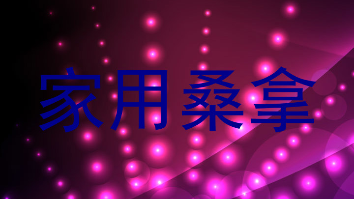 家用桑拿
