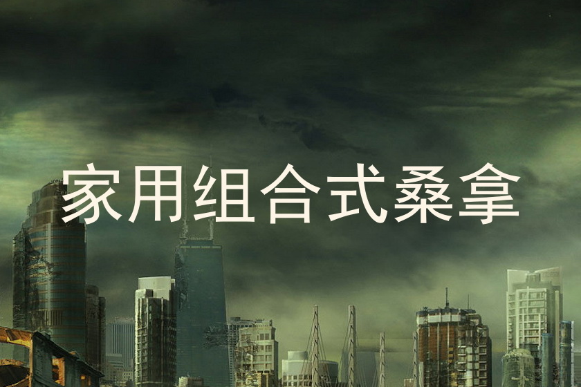 家用组合式桑拿