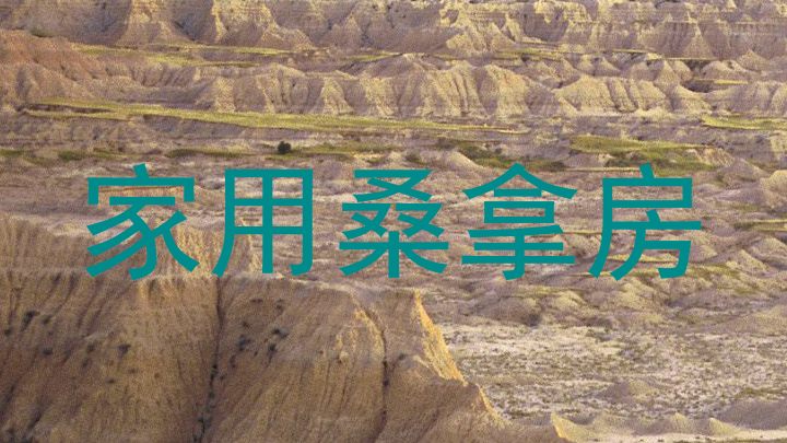 家用桑拿房