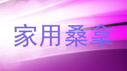 家用桑拿