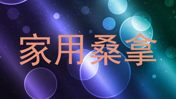 家用桑拿
