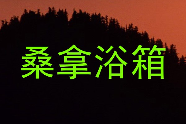 桑拿浴箱