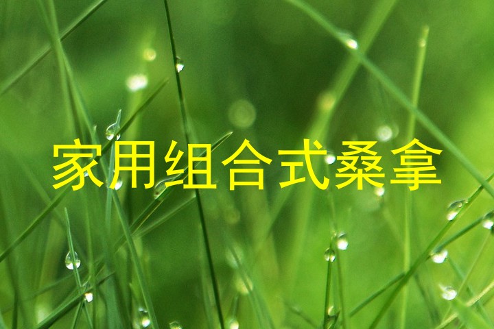 家用组合式桑拿