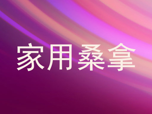 家用桑拿