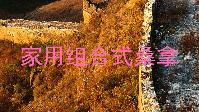 家用组合式桑拿