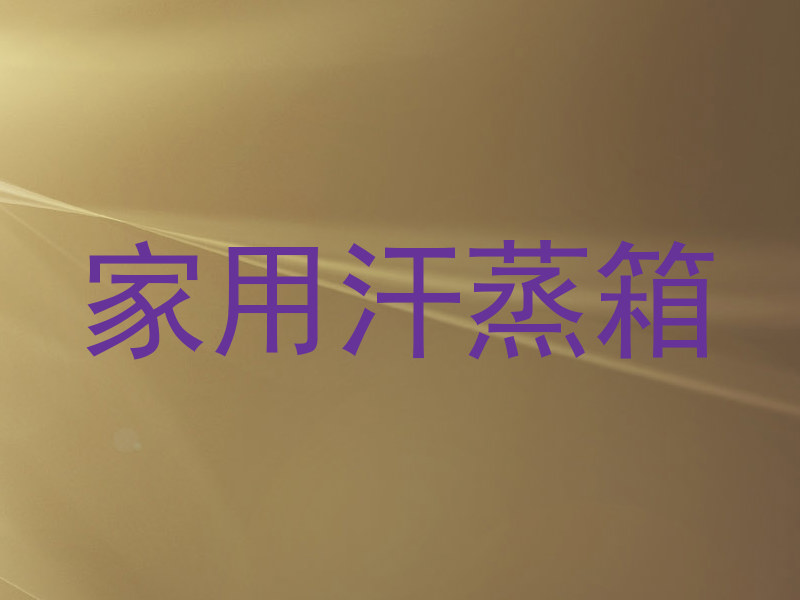 家用汗蒸箱