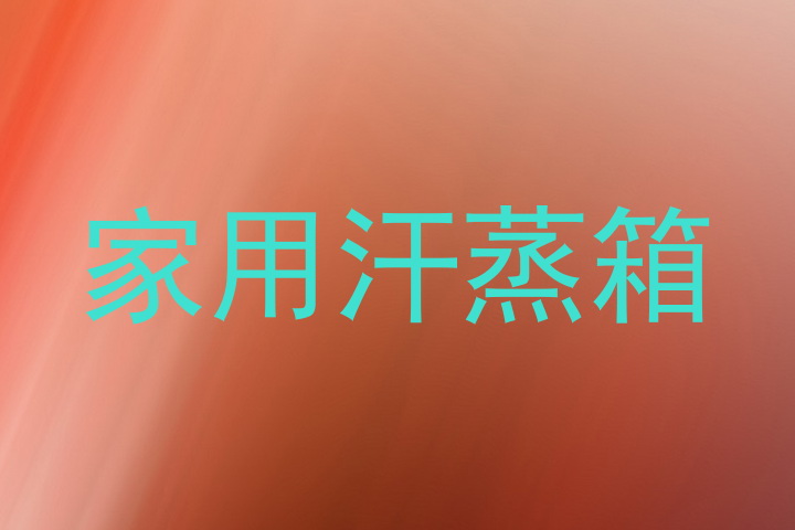 家用汗蒸箱