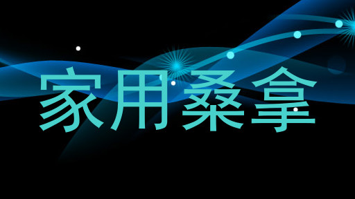 家用桑拿