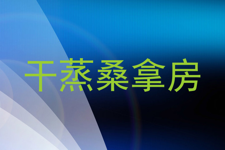 干蒸桑拿房