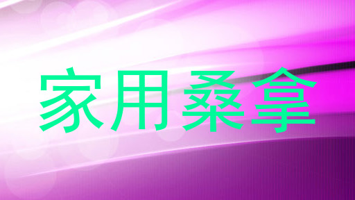 家用桑拿