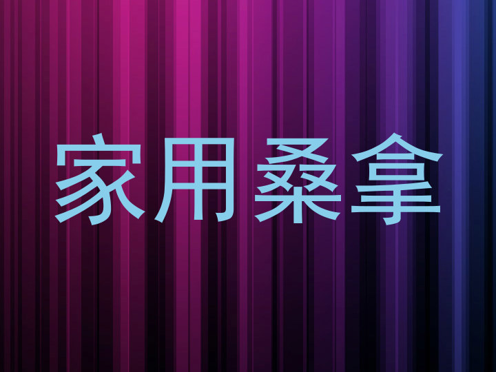 家用桑拿