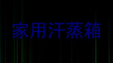家用汗蒸箱