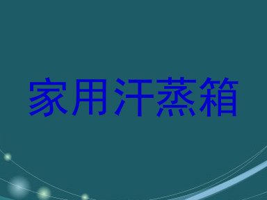 家用汗蒸箱