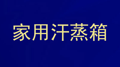 家用汗蒸箱