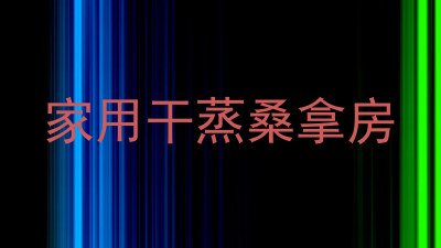 家用干蒸桑拿房