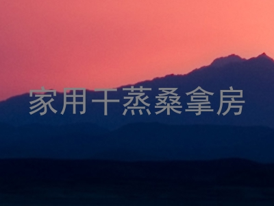 家用干蒸桑拿房