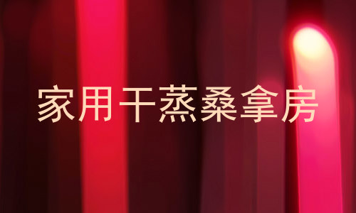 家用干蒸桑拿房