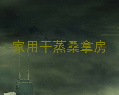 家用干蒸桑拿房