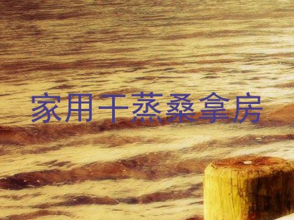 家用干蒸桑拿房