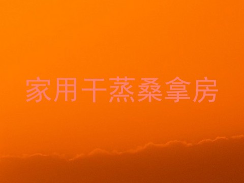 家用干蒸桑拿房