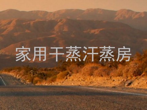 家用干蒸汗蒸房