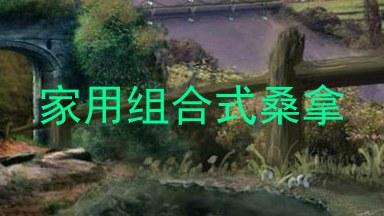 家用组合式桑拿