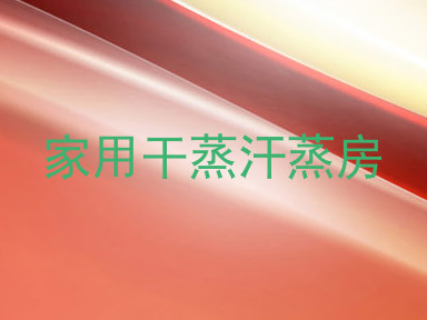 家用干蒸汗蒸房