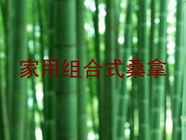 家用组合式桑拿