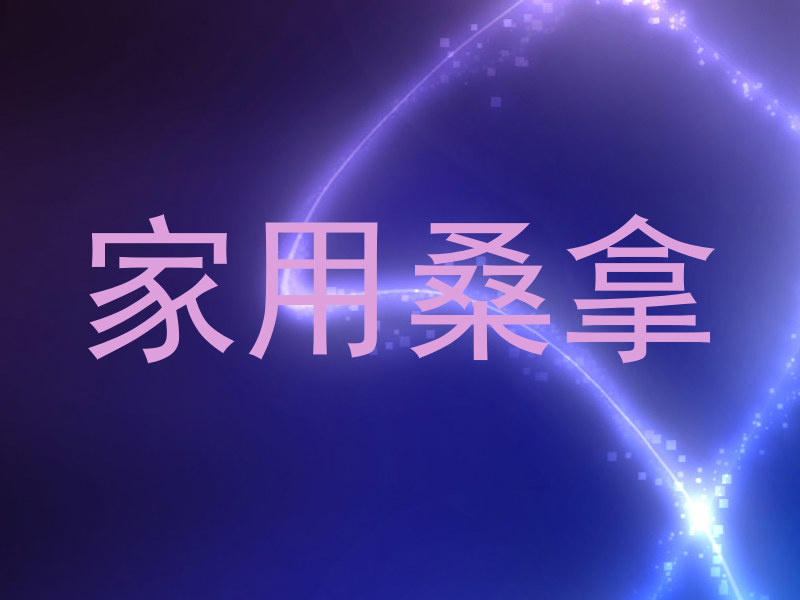 家用桑拿